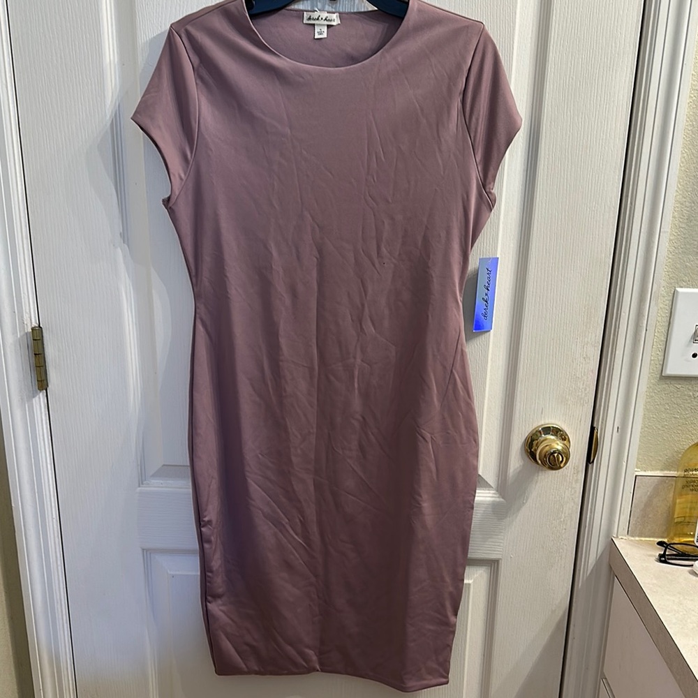 Derek Heart Lavender Bodycon Dress NWT